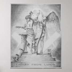 Afgeroepen van Labour Poster