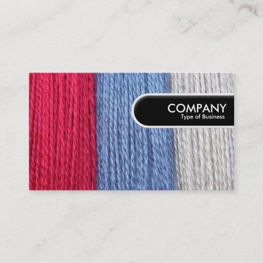 Afgerond Label - Darning Thread (Voorkant)