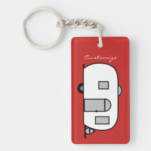 Afgeronde oplegger Thunder_Cove Sleutelhanger