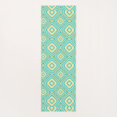 afgeronde retro yogamat (Achterkant)