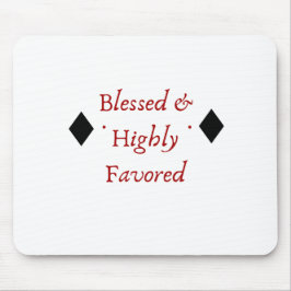 Afgeruste en zeer bevoorrechte muismatje muismat