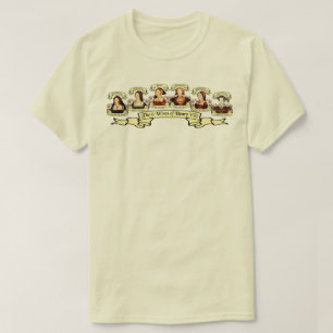 Afgescheiden, Behead, DIed. Wiven van Henry VIII T-shirt