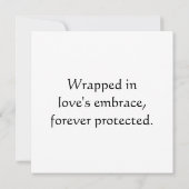 Afgeschermd door Liefde Kaart (Achterkant)