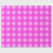 Afgespeeld Afdrukken in Roze Custom Cadeaupapier (Vlak)