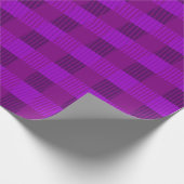 Afgespeelde afdruk in Paarse aangepaste Cadeaupapier (Hoek)