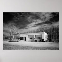 Afgestaan gasstation
