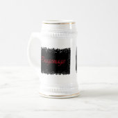 Afgestelde rand Stein Bierpul (Voorkant links)