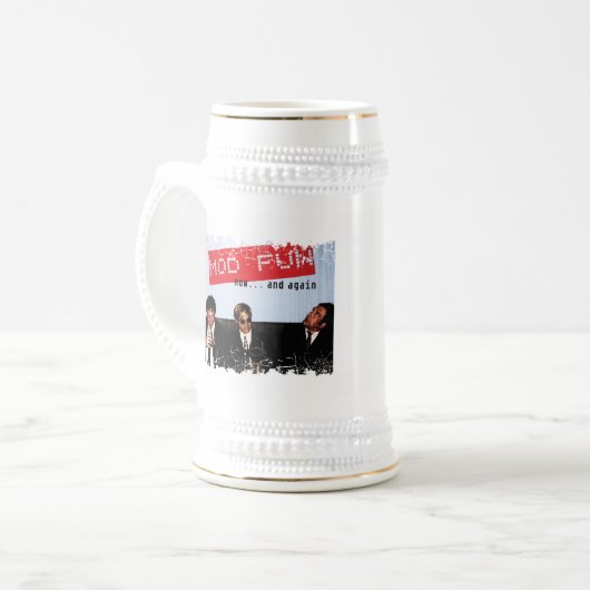 Afgestelde rand Stein Bierpul (Voorkant links)