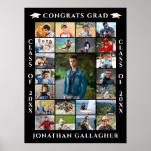 Afgestudeerd 23 Foto Collage Gefeliciteerd Afgestu