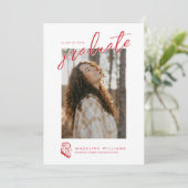 Afgestudeerd aan Jacksonville State University Aankondiging (Staand voorkant)