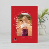 Afgestudeerd aan Jacksonville State University Folie Uitnodiging (Staand Voorkant)