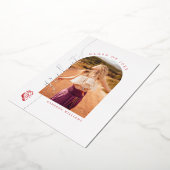 Afgestudeerd aan Jacksonville State University Folie Uitnodiging (Gedraaid)