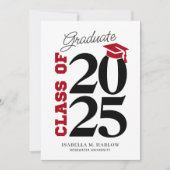 Afgestudeerd aan Red Black University College Aankondiging (Voorkant)