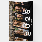 Afgestudeerd Aangepaste Banner met Foto Collage (Verticaal)
