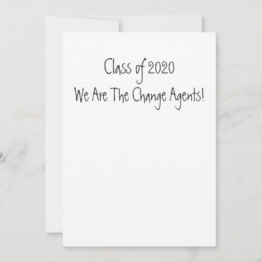 Afgestudeerd - Coronovirus 2020 - grappig Kaart (Achterkant)