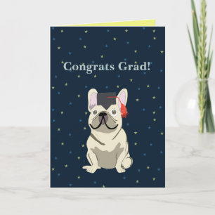 Afgestudeerd, gefeliciteerd afgestudeerde! Franse Kaart
