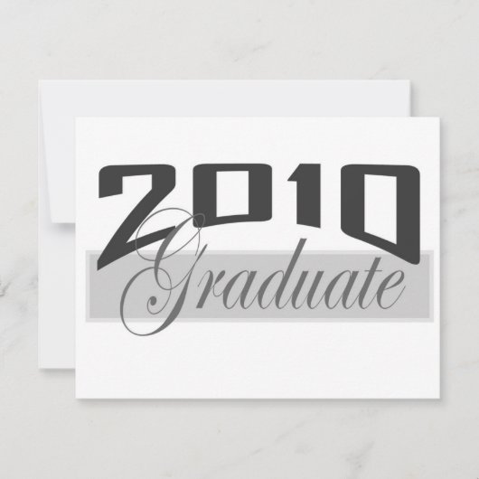 Afgestudeerd in 2010 aankondiging (Voorkant)