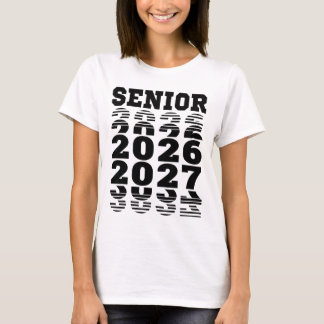 Afgestudeerd in 2026 2027 Cl T-shirt