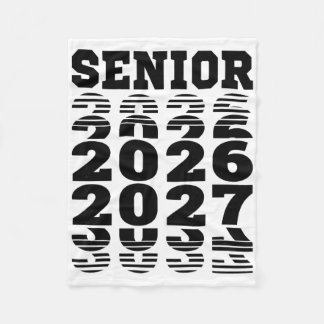 Afgestudeerd in 2026 2027 fleece deken