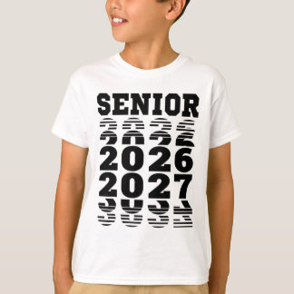 Afgestudeerd in 2026 2027 t-shirt