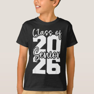 Afgestudeerde 2026 klas van 2026 middelbare school t-shirt