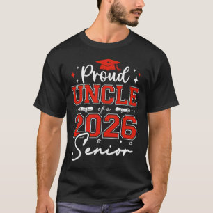 Afgestudeerde 2026 Trots Oom Van Eén Afgestudeerde T-shirt
