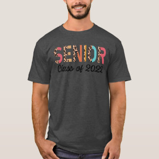 Afgestudeerde klas van 2022 Luipaard Seniors T-shirt