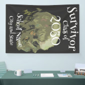 Afgestudeerde klas van 2024 2025 2026 2027 2028 20 spandoek (Beurs)