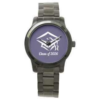 Afgestudeerde klas van 20?? NVYWHT aangepast jaar Horloge