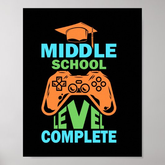 Afgestudeerde Kunst | Middelbare School Niveau Com Poster (Voorkant)