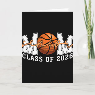 Afgestudeerde Moeder Cl Van 2026 Basketbal Afstude Kaart
