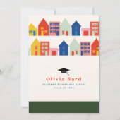 Afgestudeerde op de Blok Diploma Bedankt (Achterkant)