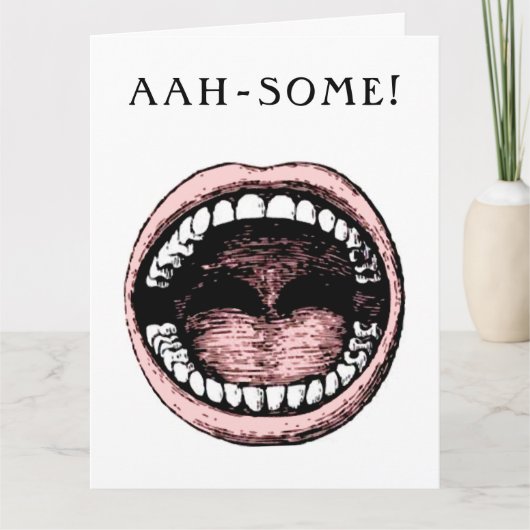 Afgestudeerde Tandheelkunde Kaart (Voorkant)