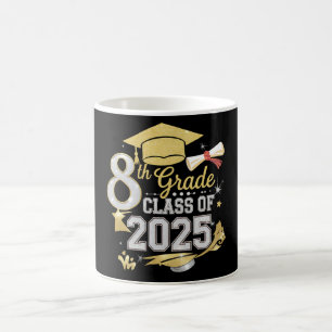 Afgestudeerde van de 8e klas van 2025 Afstuderen Koffiemok