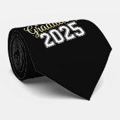 Afgestudeerde van de klas van 2025 stropdas (Opgerold)