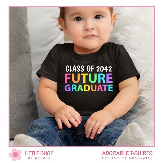 Afgestudeerde van de toekomst klas 2042 kinder shirts