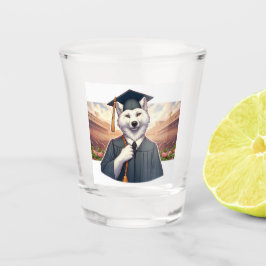 Afgestudeerde Wolf Shot Glas