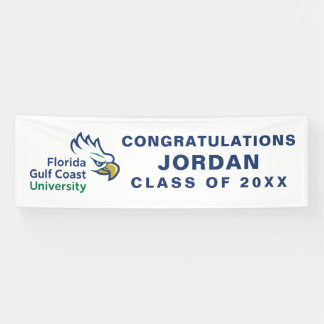Afgestudeerden Florida Gulf Coast University Spandoek
