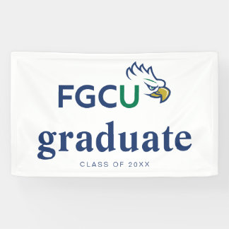 Afgestudeerden Florida Gulf Coast University Spandoek