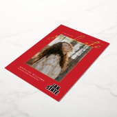 Afgestudeerden Jacksonville State University Folie Uitnodiging (Gedraaid)