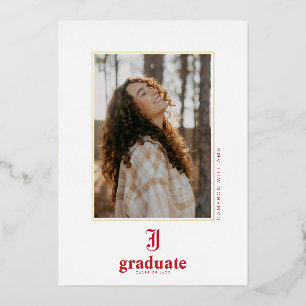 Afgestudeerden Jacksonville State University Folie Uitnodiging
