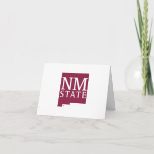Afgestudeerden New Mexico State University Bedankkaart