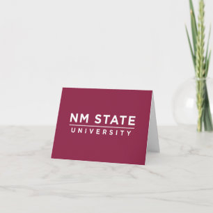 Afgestudeerden New Mexico State University Bedankkaart