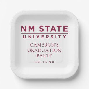 Afgestudeerden New Mexico State University Papieren Bordje