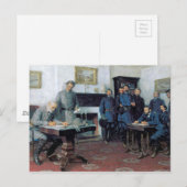 Afgeven bij Appomattox Briefkaart (Voorkant / Achterkant)