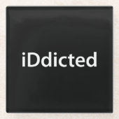 Afgewezen Glazen Onderzetter (Voorkant)