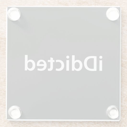 Afgewezen Glazen Onderzetter (Achterkant)