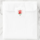 Afgewezen Roos Transparante Sticker (Tas)