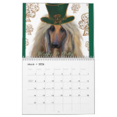 Afghaanse hond 2025 kalender (Mar 2026)