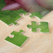 Afghaanse hond Fantasy Flowers Dog Art Legpuzzel (Zijkant)